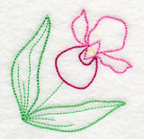 Lovely Lady's Slipper Corner (Vintage)