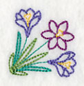 Springtime Crocus Corner (Vintage)