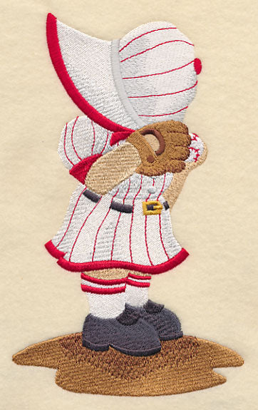 Let's Play Ball Sunbonnet Sue
