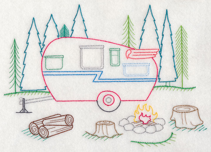 Canned Ham Trailer (Vintage)