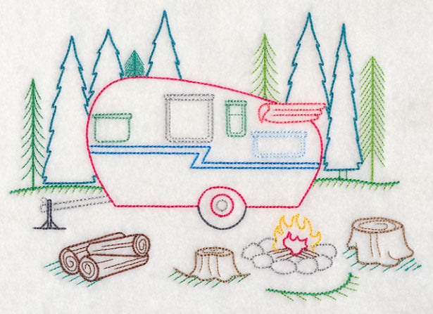 Canned Ham Trailer (Vintage)