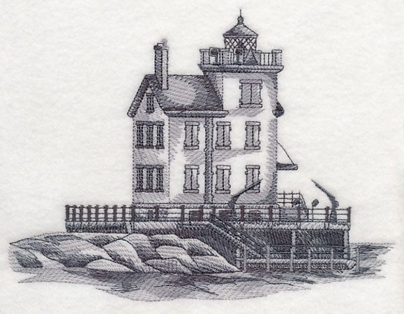 Lorain Lighthouse Sketch (Ohio)
