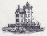Lorain Lighthouse Sketch (Ohio)