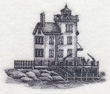 Lorain Lighthouse Sketch (Ohio)