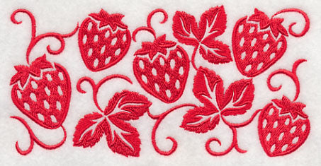 Simply Strawberries Rectangle