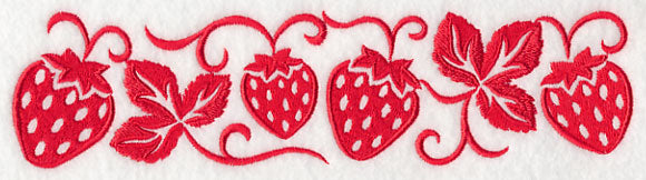 Simply Strawberries Border
