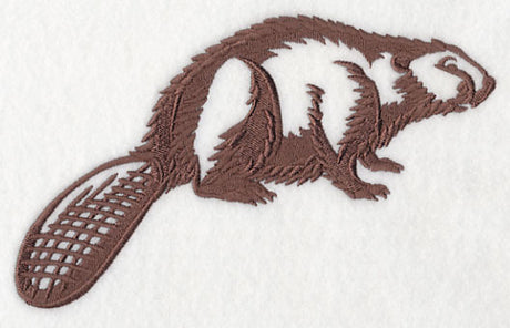 Beaver Silhouette