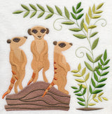 Meerkats and Savanna Plants