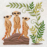 Meerkats and Savanna Plants