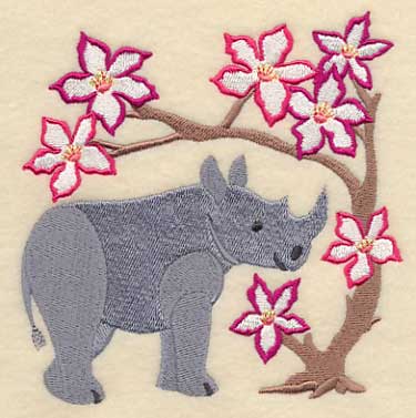 Rhino and Impala Lily