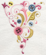 Sew Crafty Bunting - Buttons