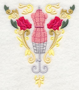 Sew Crafty Bunting - Dress Form