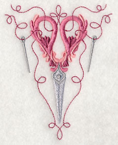 Sew Crafty Bunting - Scissors