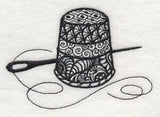 Thimble (Blackwork)