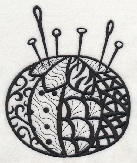 Pincushion (Blackwork)