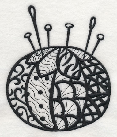 Pincushion (Blackwork)