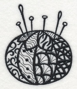 Pincushion (Blackwork)