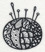 Pincushion (Blackwork)