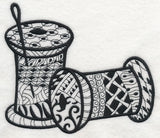 Thread Spools (Blackwork)