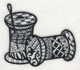Thread Spools (Blackwork)