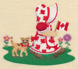 Canada Day Sunbonnet Sue