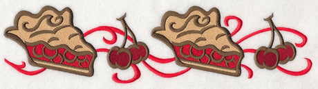 Fresh Cherry Pie Border
