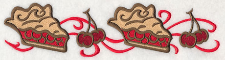 Fresh Cherry Pie Border