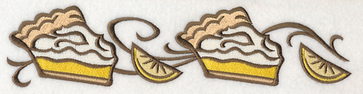 Luscious Lemon Meringue Pie Border