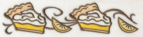 Luscious Lemon Meringue Pie Border