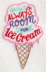 There's Always Room for Ice Cream