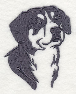 Entlebucher Mountain Dog Silhouette