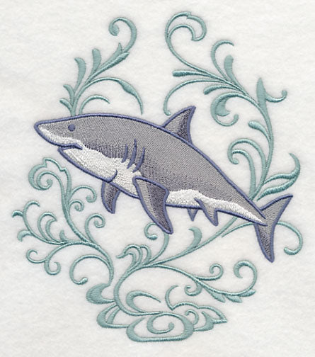 Great White Shark and Echo