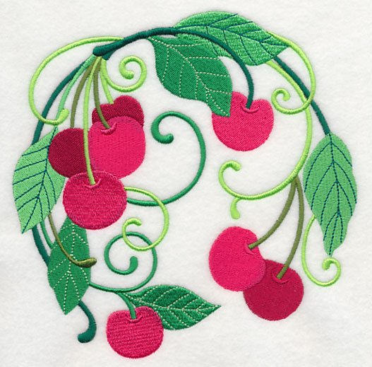 Cherry Wreath