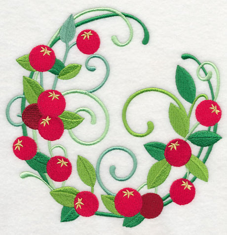 Cranberry Wreath