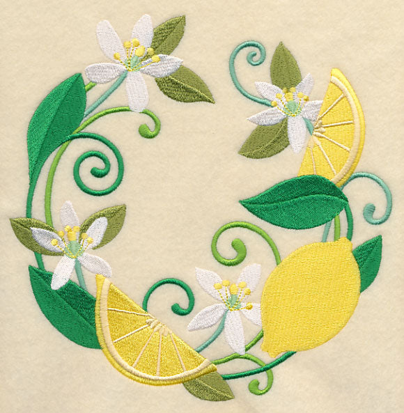 Lemon Wreath