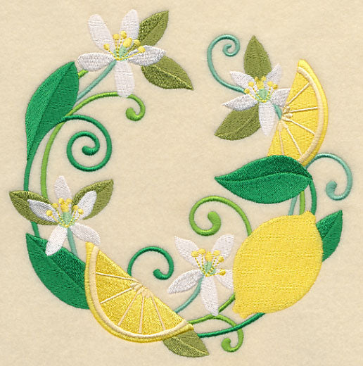 Lemon Wreath