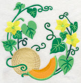 Cantaloupe Wreath