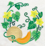 Cantaloupe Wreath
