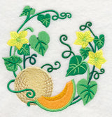 Cantaloupe Wreath