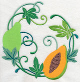 Papaya Wreath
