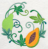 Papaya Wreath