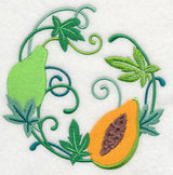 Papaya Wreath