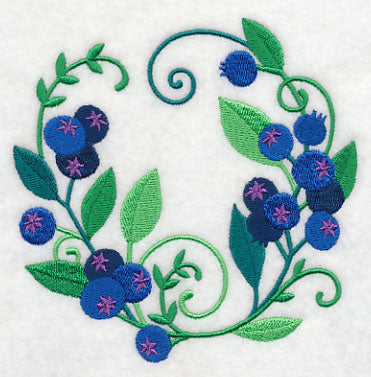 Blueberry Wreath