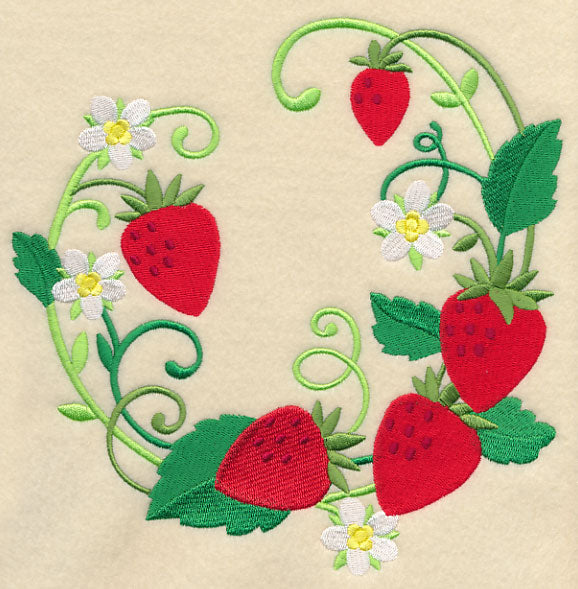 Strawberry Wreath