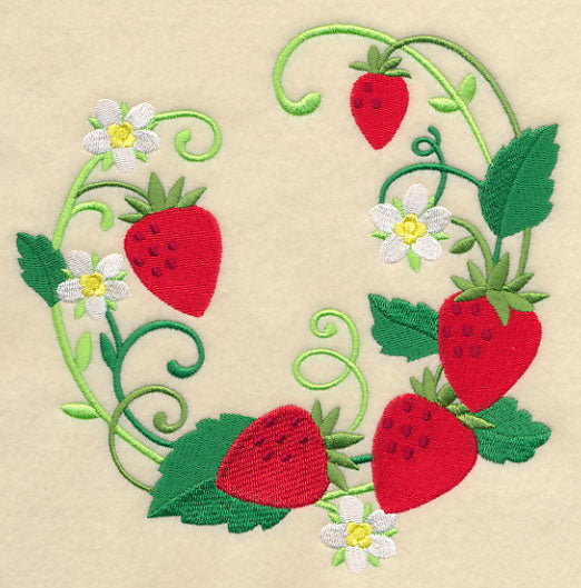 Strawberry Wreath