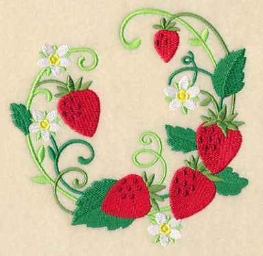 Strawberry Wreath