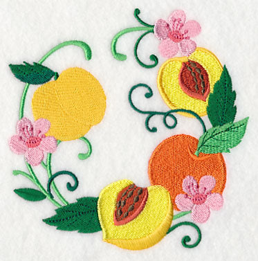 Peach Wreath