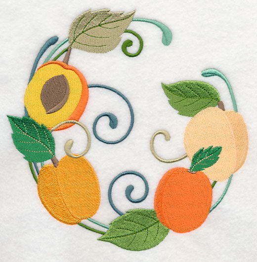 Apricot Wreath