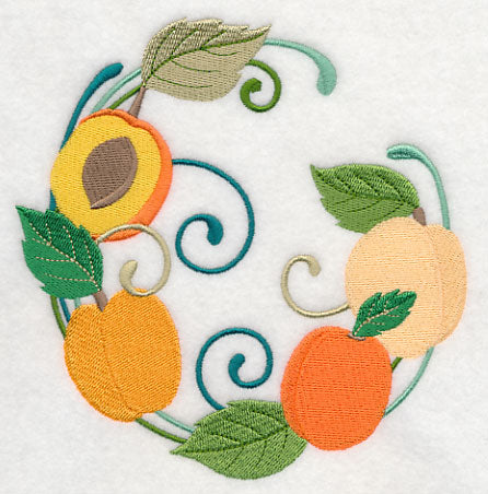Apricot Wreath