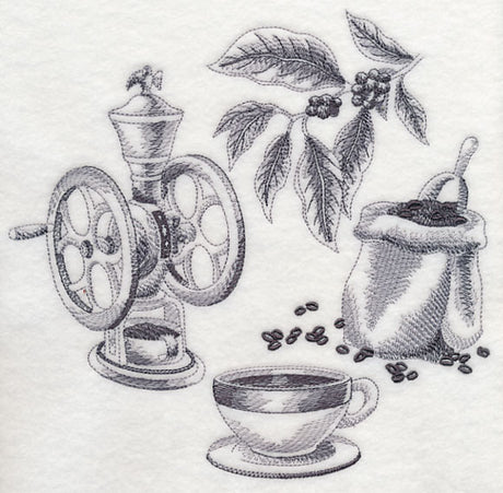 Elgin Coffee Mill Sketch
